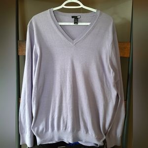 H&M 100% cotton v- neck sweater